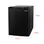 Magic Chef Adjustable Temperature Control Refrigerator, 2.6 Cu. Ft., Black (HMAR265BE)~#|#~64793774-3329-4CD3-92A4F92DC593674E_sc7