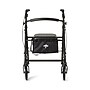 Medline Basic Folding Steel Rollator, Adult, Black (MDS86830EBLS8)~#|#~647F89D0-68F5-4911-B141214B207DDF8D_sc7