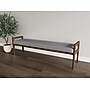 Lesro Weston 3-Seat Bench, Chambray Grey/Riftwood Walnut (WS3001.WRW-01CHGY)~#|#~647FC6A2-0624-4422-907A5DC16EFDA872_sc7