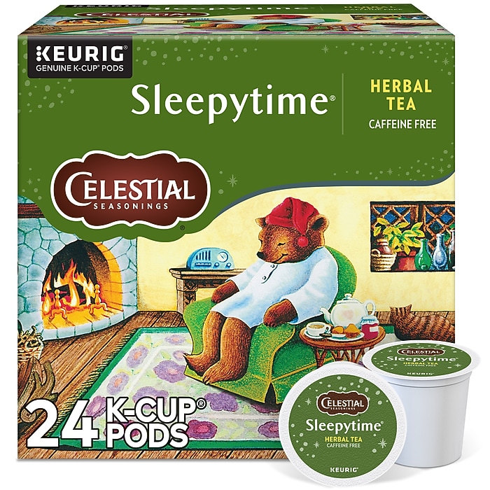 エルセーヌ　Qui Apsia2箱セット Celestial Seasonings Sleepytime Herbal Tea, Keurig® K-Cup® Pods