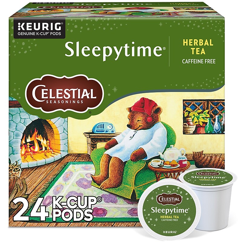 Celestial Seasonings Sleepytime Herbal Tea, Keurig® K-Cup® Pods, 24/Box (14739) image 1