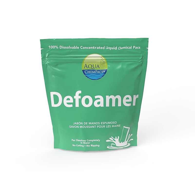 Aqua Chempacs Defoamer, 100 Pacs/Bag (9321364) image 1