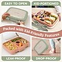 bentgo Whimsy & Wonder Kids Bento Box, Geo Speckle, 19.2 oz. (BGKDPT-GSP)~#|#~648D23A7-70D8-4D0C-A15EADDAB68C24B3_sc7