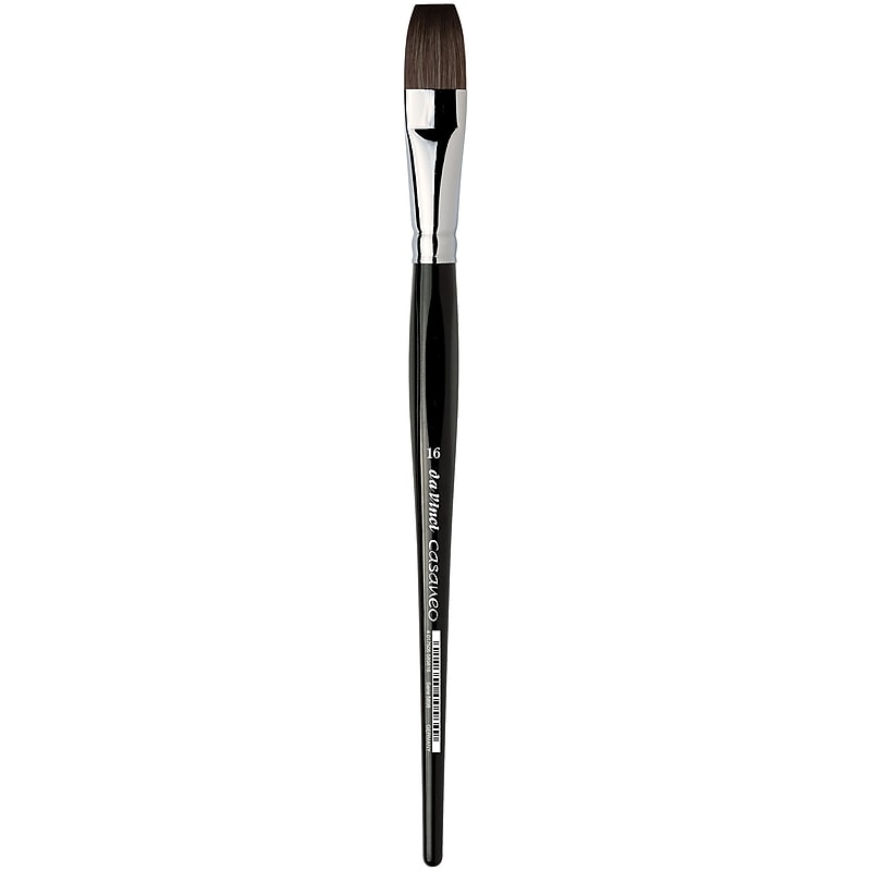 da Vinci CASANEO Mixed Media Synthetic Bristle, Flat Brush (DVXVA589816) image 1