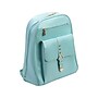 McKlein Madison Leather Laptop Backpack, Medium, Aqua Blue (99558)~#|#~6497923D-5BC8-45A8-81182AC9F4BDB9D9_sc7