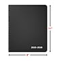 2025-2026 Staples 8" x 11" Academic Monthly Planner, Black (ST23571-25)~#|#~6499CF18-930D-474D-8972FB8235D3F09C_sc7