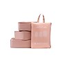 Bugatti Bondstreet 3-Piece Polyester Travel Packing Cubes Set, Pink (TAC5410BS-PINK)~#|#~649BC489-9850-4318-AE99F1D8BED8581D_sc7