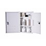 Viva Comfort Medium Double Door Medicine Locking Secure Storage Medical Cabinet, 0.3 cu. ft., White (ADIME999-02-WHI-MK)~#|#~64A158F3-7A6D-448B-A4C3E2B0E7456EDC_sc7