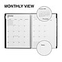 2024 Staples 8" x 11" Weekly & Monthly Appointment Book, Black (ST21488-24)~#|#~64A17425-A330-4DF1-A96FF39CA5C0D13D_sc7
