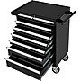 Global Industrial 26-3/8" x 18-1/8" x 37-13/16" 7 Drawer Roller Tool Cabinet, Black ~#|#~64A3FD46-07A4-4974-90C76FF776E26292_sc7