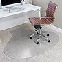 ES Robbins EverLife Carpet Chair Mat with Lip, 66" x 60", Designed for Medium-Pile Carpet, Clear (122775)~#|#~64AC3BC9-6E52-4FDA-B2890A5666C2E038_sc7