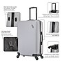 DUKAP Discovery 3-Piece Hardside Spinner Carry-On Luggage Set, TSA Checkpoint Friendly, Silver (DKDISSML-SIL)~#|#~64ACA251-C0FE-45A5-B316C0456E4A6C31_sc7