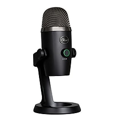 Blue Yeti Nano Multi-Pattern USB Condenser Microphone, Blackout