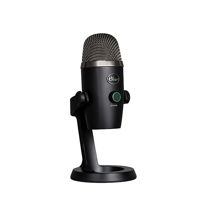 Blue Yeti Nano Multi-Pattern USB Condenser Microphone, Blackout