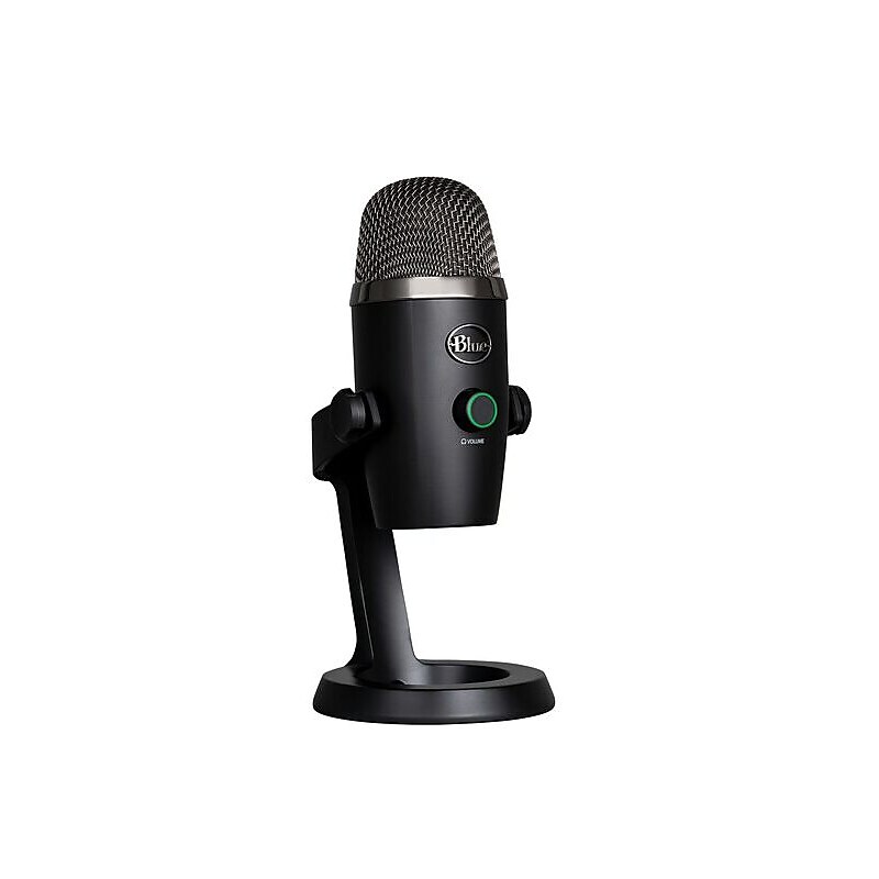 Blue Yeti Nano Multi-Pattern USB Condenser Microphone, Blackout (988-000400) image 1