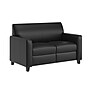 Flash Furniture Agent 52.5"W LeatherSoft Loveseat, Black (BT827U2BK)~#|#~64B260F2-8FF9-4E6E-BC9E449D7F9E1056_sc7