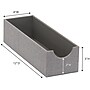 Household Essentials 1-Compartment Cardboard/Poly Linen/Nonwoven PP Drawer Organizer, Gray (725-1)~#|#~64B2C351-4743-4A9C-88CD15AE0DAA9B93_sc7