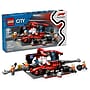 LEGO City F1 Pit Stop & Pit Crew with Ferrari Car Racing Vehicle, 322 Pieces (60443)~#|#~64B4D535-4C6E-412B-95AE4FB174085A94_sc7