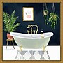 Amanti Art Boho Bath I by Victoria Borges Framed Canvas Wall Art Print, 16" x 16" (A42675040728)~#|#~64B53D95-05B5-405D-B13C4433AAB2C10C_sc7