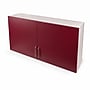 Viva Comfort 24'' H x 48" L Wood Double Door Wall-Mounted Medical Cabinet, 2-Doors, Claret (902WALL48GRYCL)~#|#~64B85143-2A2C-4F5C-BBE57B16955982B9_sc7