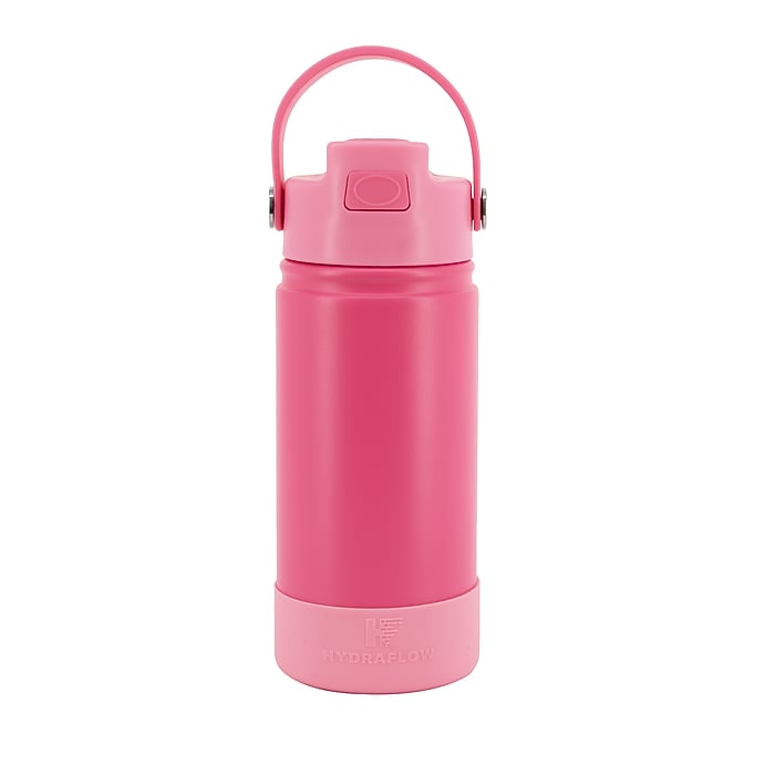 HYDRAFLOW Stainless Steel Triple Wall Insulated Bottle, 14