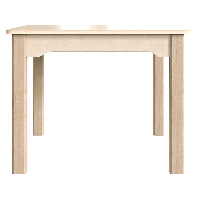 Flash Furniture Bright Beginnings Hercules Square Table, 23.5" x 23.5", Beech (MK-ME088008-GG) image 1
