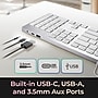 Adesso EasyTouch 730 Wired Multi-OS Scissor Switch Keyboard with Copilot AI Hotkey, White (AKB-730UW)~#|#~64C7C2BA-5897-4973-A3650E00FE538BE7_sc7