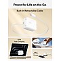 Belkin BoostCharge Pro Retractable GaN Wall Charger, 67W, White (WCH022dqWH)~#|#~64C99FDC-18BD-40EF-B7DB62DA814BE709_sc7