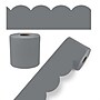 Carson Dellosa Education Rolled Scalloped Bulletin Board Border, 3" x 65', Steel Gray, 3/Bundle (CD-108539-3)~#|#~64CCB1A6-A099-4C82-A644101AD41F15AC_sc7