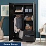 Sauder Select 71"H Storage Armoire, 2 Drawers, Raven Oak (446895)~#|#~64CD18AB-ECB8-49E2-802A70FCA2205BE2_sc7