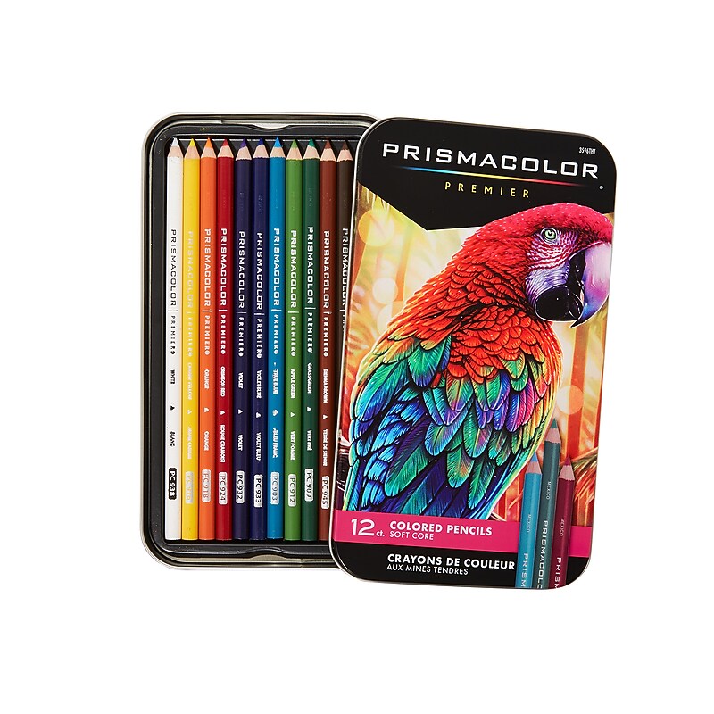 Prismacolor Premier Colored Pencils, Assorted Colors, 12/Set (PSM3596THT) image 1