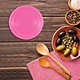 JAM PAPER 7" Plastic Plates, Fuchsia Pink, 80 Plates/Pack (2255320680g)~#|#~64D4476F-6600-4442-AD246B32EC570C85_sc7