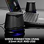 Enhance SB2 High Excursion Computer Speakers, Black with Blue LED (ENPCSB2100BLWS)~#|#~64D76550-A2D3-40AC-9FD28E3A63A09AFC_sc7