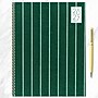 2027 TF Publishing On the Green Stripe 9" x 11"  Weekly & Monthly Standard Planner, Paperboard Cover, Multicolored (27-9714)~#|#~64D8D081-5E2A-4D44-ACD60A976A740CC7_sc7