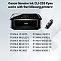 Canon 226 Cyan Standard Yield Ink Cartridge  (4547B001)~#|#~64D93BFB-C65D-48E8-8CE0D54CC5A7EA4C_sc7