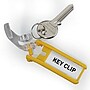 Durable Key Tags, Yellow, 6/Pack (195704)~#|#~64DA2DAC-2DA0-4F05-AE4E6FF2C392FC8F_sc7
