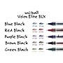 uni-ball Vision Elite Rollerball Pen Refill, Bold Point, Blue/Black Ink, 2 Pack (61234PP)~#|#~64DA9BD2-FC11-4A56-A9147E8A698AA867_sc7