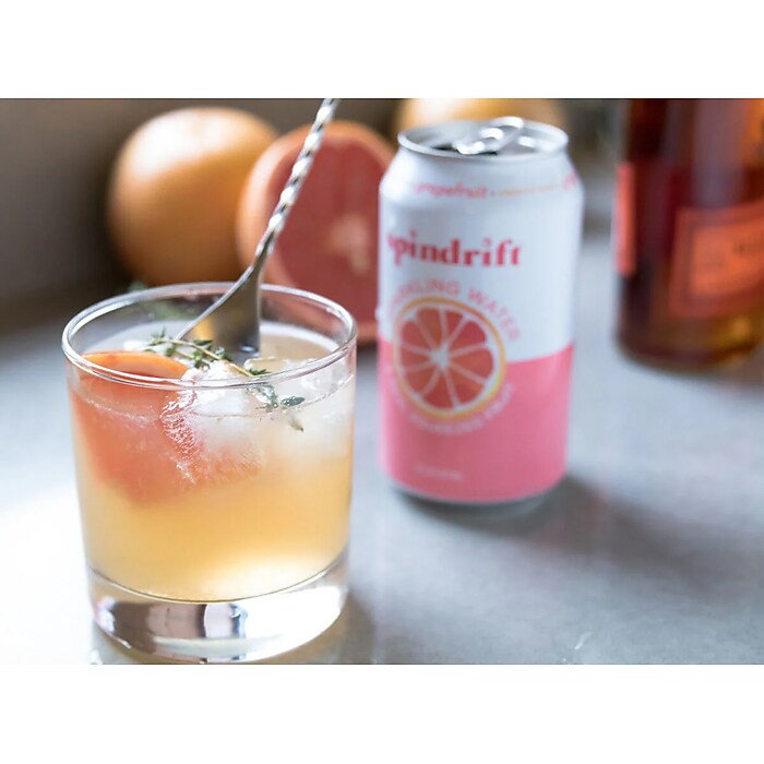 Spindrift Grapefruit Flavored Sparkling Water, 12 oz., 24