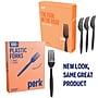 Perk™ Polystyrene Fork, Heavy-Weight, Black, 100/Pack (PK56392)~#|#~64DDA15C-2480-46BB-B85B83D951CFC43E_sc7
