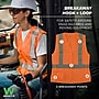 Ergodyne GloWear 8215BAW-S High Visibility Women’s Breakaway Vest, ANSI Class R2, Orange, 2XL (22456)~#|#~64E3254A-AA8B-4EB2-ABCFDBB501A71816_sc7