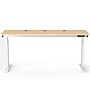 VersaDesk PowerLift 72"W Electric Rectangular Adjustable Standing Desk, Maple/White (PLSDR7224-WM-APP)~#|#~64E415F2-AB5A-4A70-B2A52F7AA9CCE642_sc7