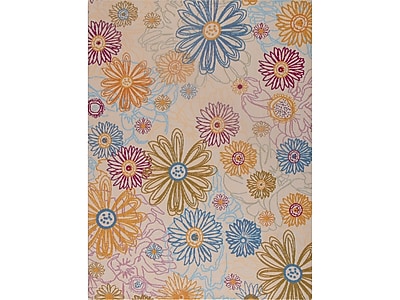Anji Mountain Rug’d Keukenhof Carpet & Hard Floor Chair Mat, 36″ x 48″, Multicolor (AMB9023) Simolary simolary.com