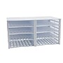Thinkspace Literature organizer 8-Compartment Literature Organizers, 21" x 12.25", White (39444)~#|#~64EAEE91-5737-41CD-9B606568F715F4F6_sc7