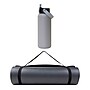 GoFit Fitness Mat with Elemental Core 40oz. Stainless Steel Water Bottle, Gray (KITGOFEML1)~#|#~64F321C3-2AE1-4027-AF7F1A12141BBA1A_sc7