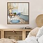 Amanti Art Sundance Bath I by Elizabeth Medley Framed Canvas Wall Art Print, 22" x 22" (A42678299387)~#|#~64F41034-9C9C-4596-B134339B8478E7AB_sc7