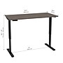 Bestar Universel 60W x 30D Standing Desk - Bark Grey~#|#~64F8421F-07A1-47A9-A8E406C81A1C3F7A_sc7