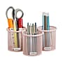 Mind Reader 3-Compartment Metal Pen Holder, Pink (CLIPMESH3-PNK)~#|#~65001EB0-ABF0-4815-9DF19A5B43C264D1_sc7