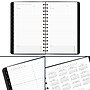2026 AT-A-GLANCE Contemporary 5" x 8" Weekly & Monthly Planner, Faux Leather Cover, Charcoal (70-100X-45-26)~#|#~6500E42C-91A2-4B51-94E367B8CDD2F197_sc7