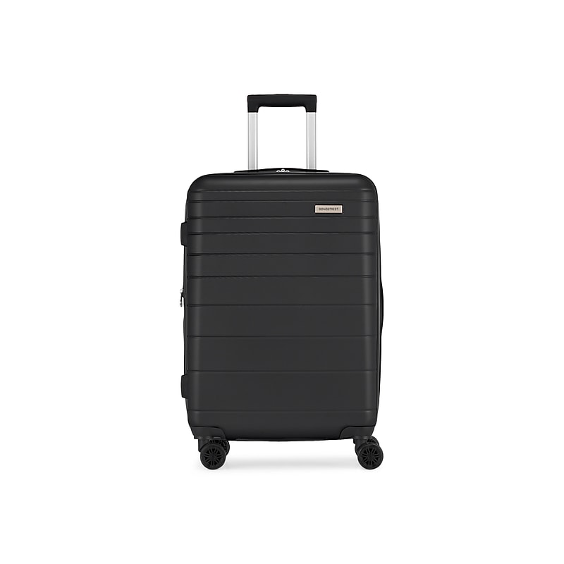 Bond Street Panoramic 26" Hardside Suitcase, 4-Wheeled Spinner, Black (HLG7524BS-BLACK) image 1