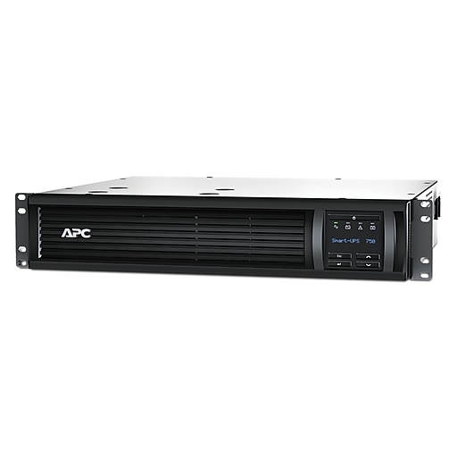 APC Series 750VA UPS with APC SmartConnect, 6-Outlets, Black